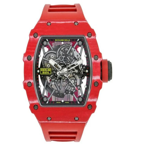 Richard Mille RM35-02 Rafael Nadal Red Quartz TPT Automatic Watch
