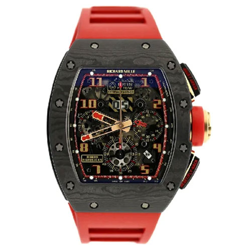 Richard Mille RM011 Romain Grosjean Lotus F1 Carbon Rose Gold Watch