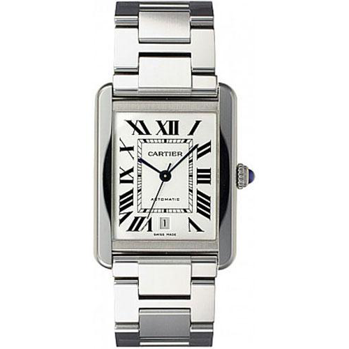 Cartier Tank Solo Extra Large Model Watch - 31 x 40.8 mm Steel Case - W5200028
