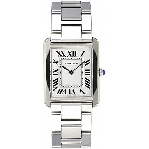 Cartier Tank Solo Watch - Large Steel Case - W5200014