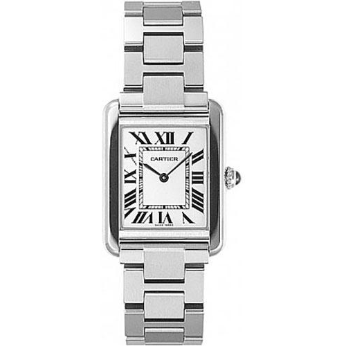 Cartier Tank Solo Watch - Small Steel Case - W5200013