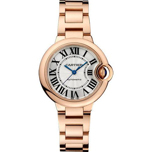 Cartier Ballon Bleu de Cartier Watch - 33 mm Pink Gold Case - W6920096