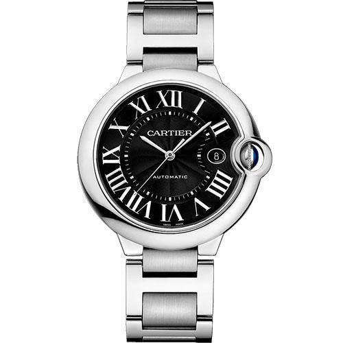 Cartier Ballon Bleu de Cartier Watch - 42 mm Steel Case - Black Dial - W6920042