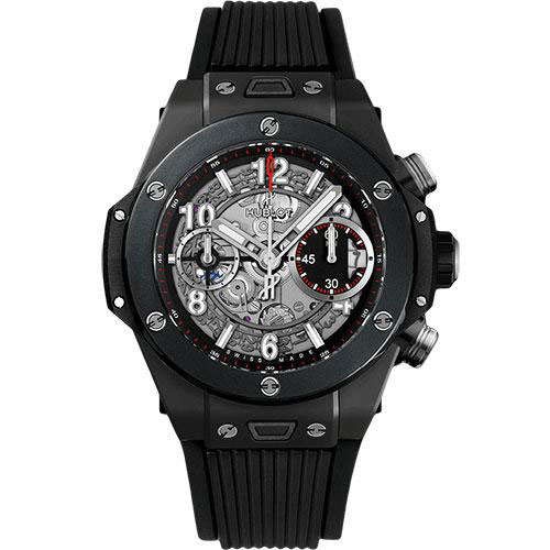 Hublot Big Bang Unico Black Magic 42mm Watch - 42 mm - Black Skeleton Dial-441.CI.1170.RX