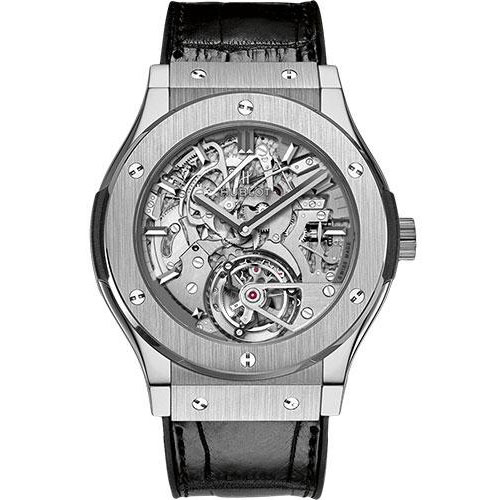 Hublot Classic Fusion Tourbillon Cathedral Minute Repeater Titanium Limited Edition of 50 Watch-504.NX.0170.LR