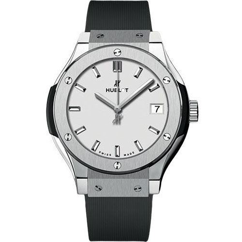 Hublot Classic Fusion Titanium Opalin Watch-581.NX.2611.RX