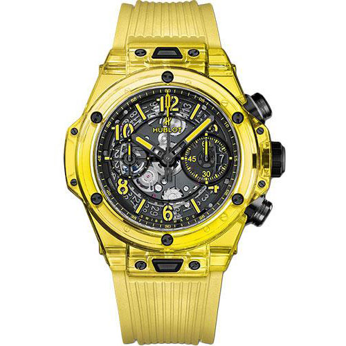 Hublot Big Bang Unico Yellow Sapphire Watch - 42 mm - Skeleton Dial Limited Edition of 100-441.JY.4909.RT
