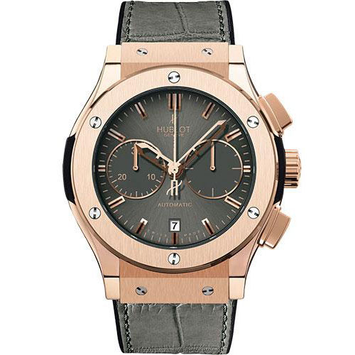 Hublot Classic Fusion Racing Grey Chronograph King Gold Watch-521.OX.7080.LR