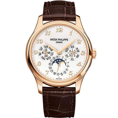 Patek Philippe Men Grand Perpetual Calender Moonphase Watch - 5327R-001