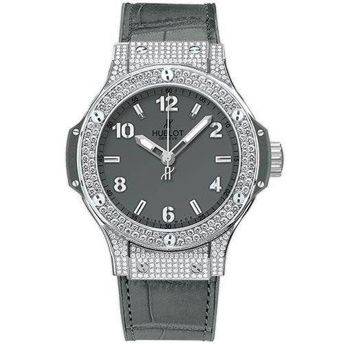 Hublot Big Bang Earl Gray Pave Watch-361.ST.5010.LR.1704