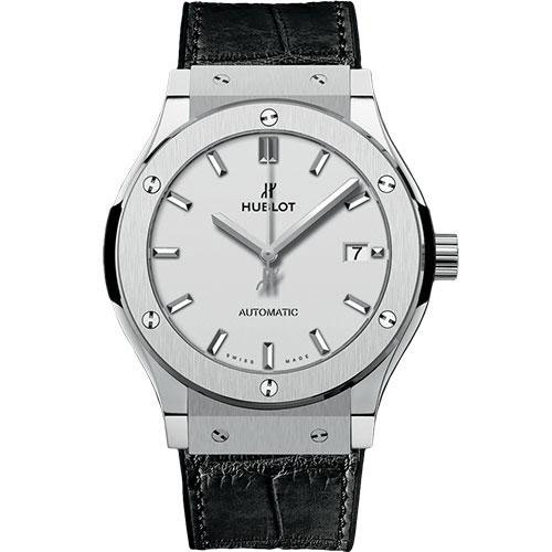 Hublot Classic Fusion Titanium Opalin Watch-511.NX.2611.LR