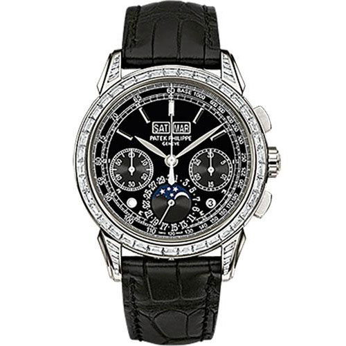 Patek Philippe Men Grand Perpetual Calender Chronogragh Watch - 5271P-001