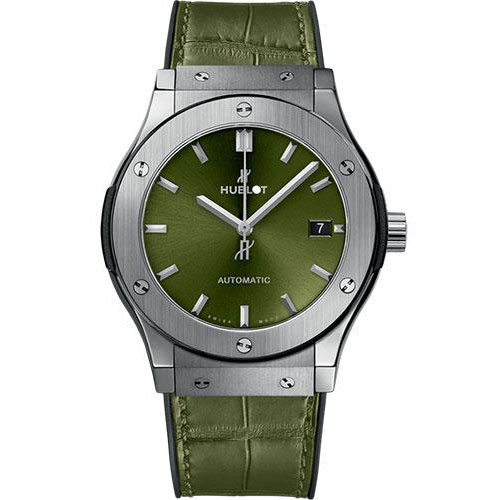 Hublot Classic Fusion Titanium Green Watch-511.NX.8970.LR