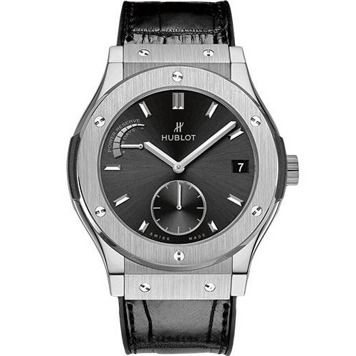 Hublot Classic Fusion Power Reserve Titanium Watch-516.NX.1470.LR