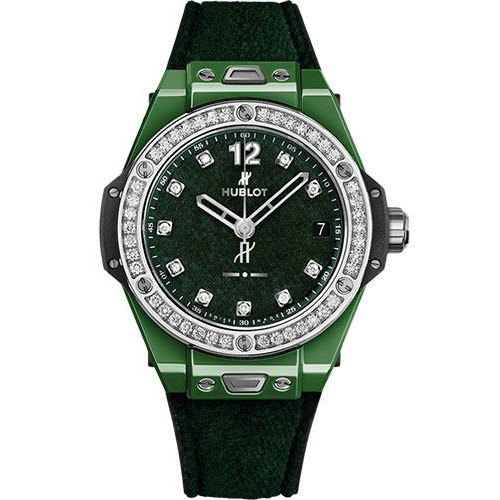 Hublot Big Bang One Click Italia Independent Dark Green Velvet Limited Edition of 100 Watch-465.GX.277G.NR.1204.ITI18