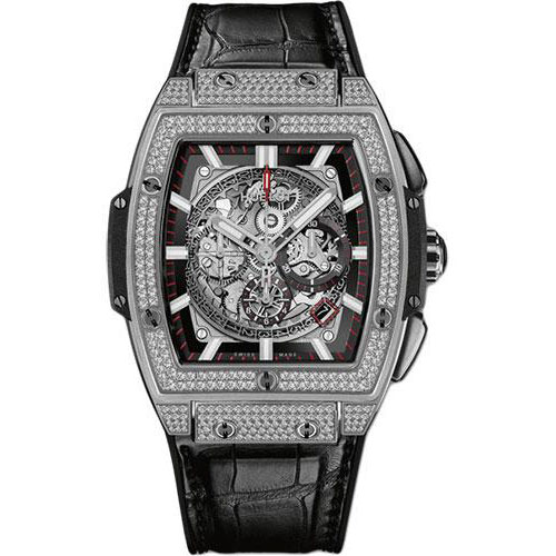 Hublot Spirit of Big Bang Titanium Pave Watch-601.NX.0173.LR.1704