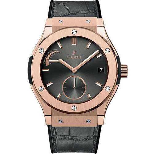 Hublot Classic Fusion Power Reserve King Gold Racing Grey Watch-516.OX.7080.LR