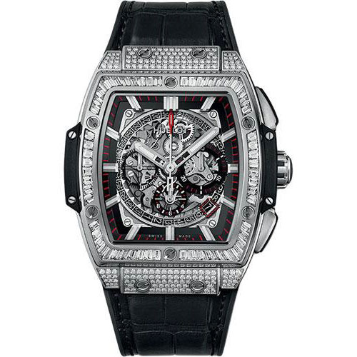 Hublot Spirit Of Big Bang Titanium Jewellery Watch - 45 mm - Sapphire Dial-601.NX.0173.LR.0904
