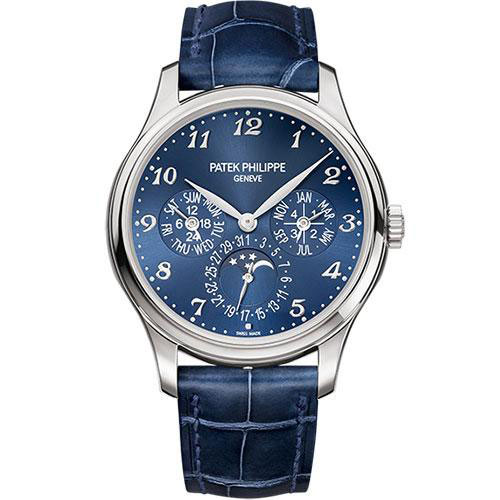 Patek Philippe Men Grand Perpetual Calender Moonphase Watch - 5327G-001