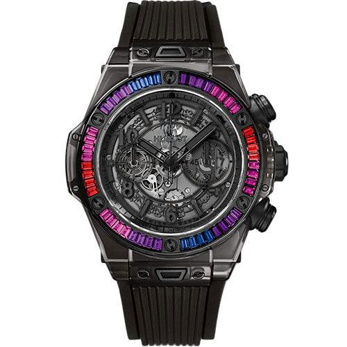Hublot Big Bang Unico All Black Sapphire Galaxy Limited Edition of 50 Watch-411.JB.4901.RT.4098