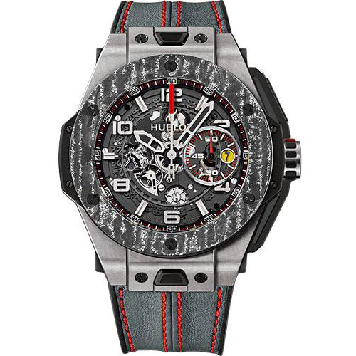 Hublot Big Bang Ferrari Titanium Carbon Limited Edition of 1000 Watch-401.NJ.0123.VR