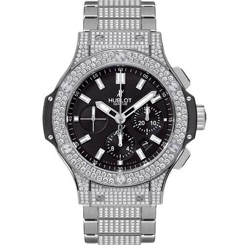 Hublot Big Bang Evolution Steel Diamonds Watch-301.SX.1170.SX.2704