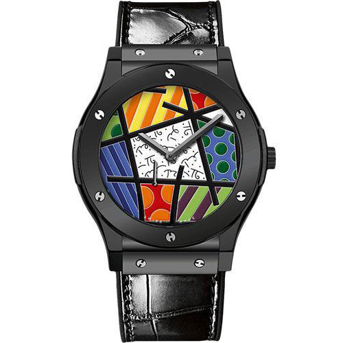 Hublot Classic Fusion Ultra-Thin Enamel Britto Ceramic Limited Edition of 50 Watch-515.CS.0910.LR