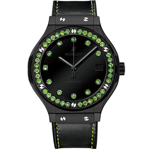 Hublot Classic Fusion Shiny Ceramic Green Watch-565.CX.1210.VR.1222