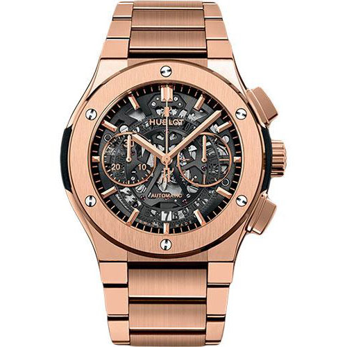 Hublot Classic Fusion King Gold Bracelet Watch-528.OX.0180.OX
