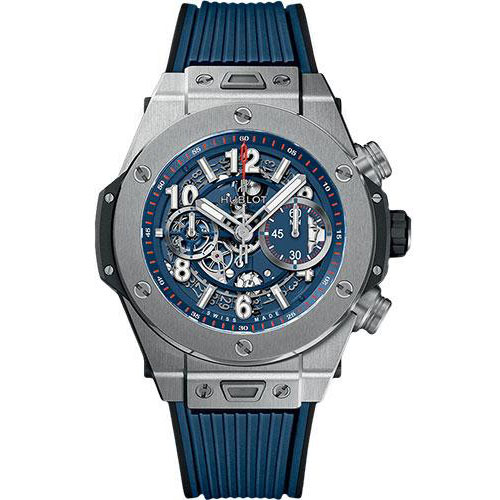 Hublot Big Bang Unico Titanium Blue Watch-411.NX.5179.RX