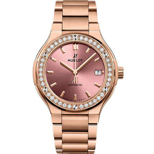 Hublot Classic Fusion King Gold Pink Watch-568.OX.891P.OX.1204