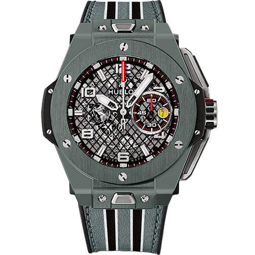 Hublot Big Bang Ferrari Speciale Grey Ceramic Limited Edition of 250 Watch-401.FX.1123.VR