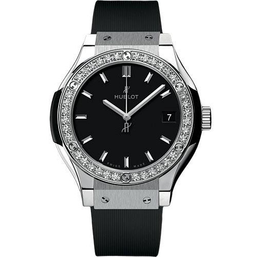 Hublot Classic Fusion Titanium Diamonds Watch-581.NX.1171.RX.1104
