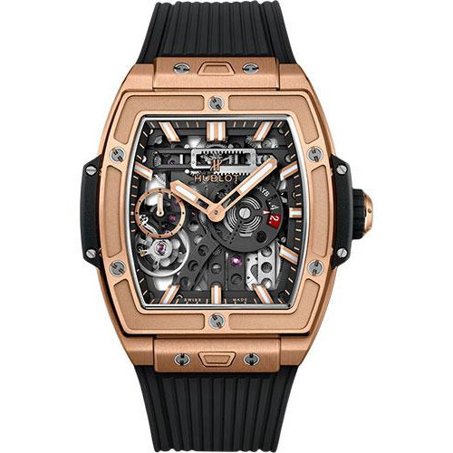 Hublot Spirit Of Big Bang MECA-10 King Gold Watch - 45 mm - Black Skeleton Dial-614.OX.1180.RX