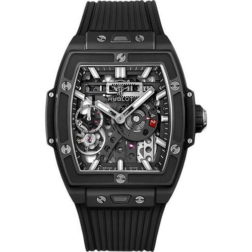 Hublot Spirit Of Big Bang MECA-10 Black Magic Watch - 45 mm - Black Skeleton Dial-614.CI.1170.RX