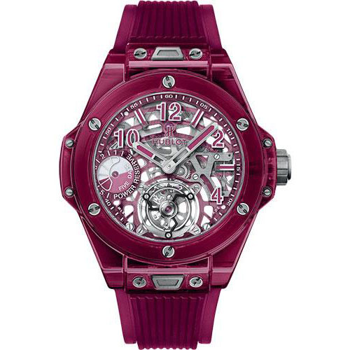 Hublot Big Bang Tourbillon Power Reserve 5 days Red Sapphire Watch - 45 mm - Sapphire Crystal Dial Limited Edition of 30-405.JR.0120.RT