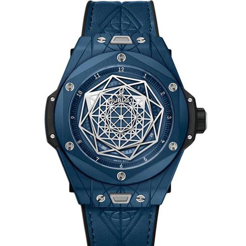 Hublot Big Bang Sang Bleu Blue Ceramic Watch Limited Edition of 200-415.EX.7179.VR.MXM19