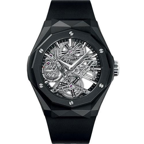 Hublot Classic Fusion Tourbillon Power Reserve 5 days Orlinski Black Magic Watch - 45 mm - Black Skeleton Dial Limited Edition of 30-505.CI.1170.RX.ORL19