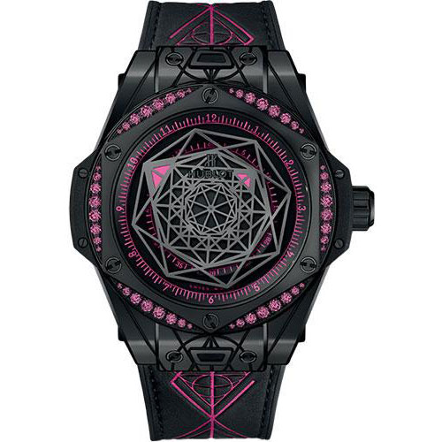 Hublot Big Bang Sang Bleu All Black Pink Limited Edition of 100 Watch-465.CS.1119.VR.1233.MXM18