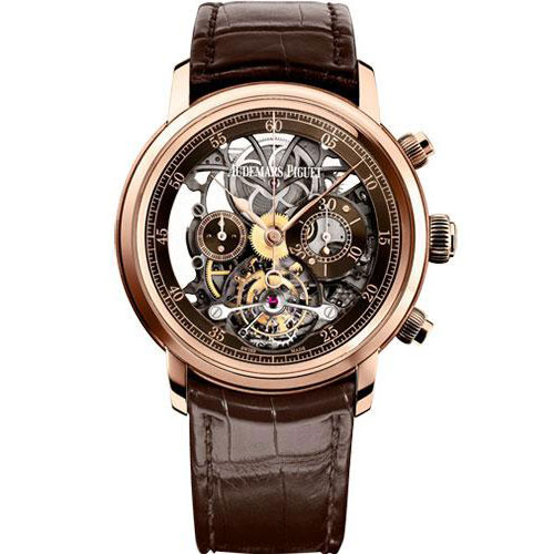 Audemars Piguet Jules Audemars Tourbillon Chronograph Watch - 26346OR.OO.D088CR.01