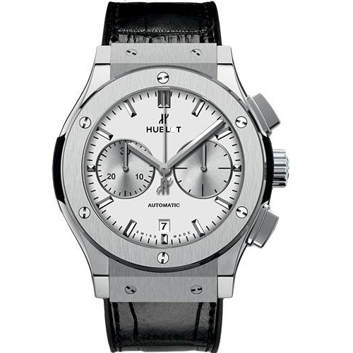 Hublot Classic Fusion Chronograph Titanium Opalin Watch-521.NX.2611.LR
