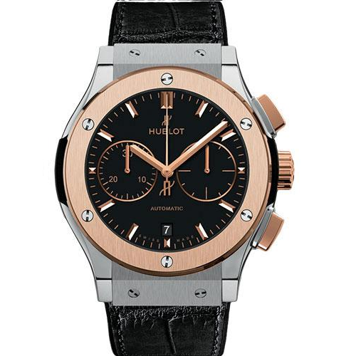 Hublot Classic Fusion Chronograph Titanium King Gold Watch-521.NO.1181.LR