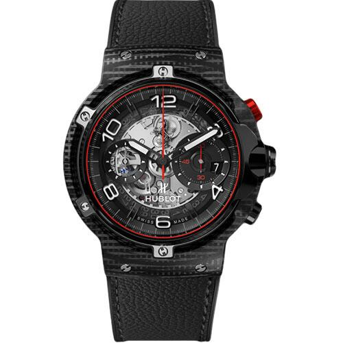 Hublot Classic Fusion Ferrari GT 3D Carbon Watch - 45 mm - Sapphire Crystal Dial-526.QB.0124.VR