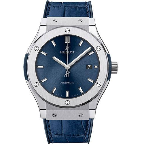 Hublot Classic Fusion Blue Titanium Watch-542.NX.7170.LR