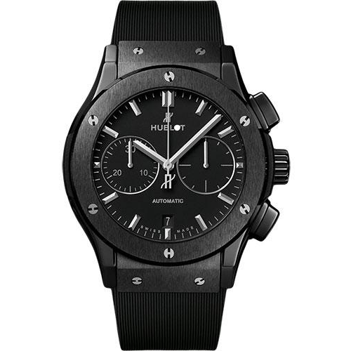 Hublot Classic Fusion Chronograph Black Magic Watch - 45 mm - Black Lacquered Dial-521.CM.1171.RX