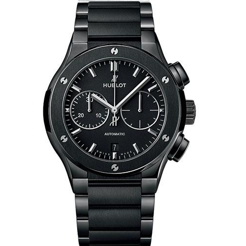 Hublot Classic Fusion Chronograph Black Magic Bracelet Watch-520.CM.1170.CM