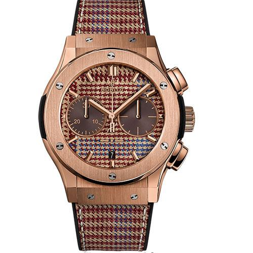 Hublot Classic Fusion Chronograph Italia Independent Prince-De-Galles King Gold Limited Edition of 50 Watch-521.OX.2709.NR.ITI18