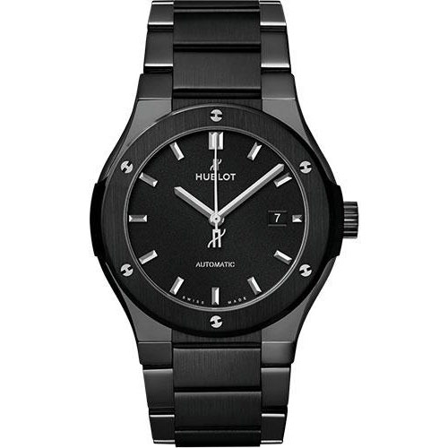 Hublot Classic Fusion Black Magic Bracelet Watch - 42 mm - Black Dial-548.CM.1170.CM
